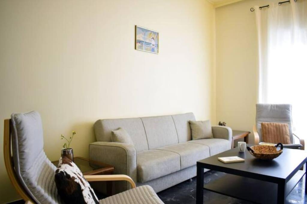Marble Cool 2-Bedroom Down Town Yard House Киссамос Экстерьер фото